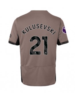 Tottenham Hotspur Dejan Kulusevski #21 Ausweichtrikot für Frauen 2023-24 Kurzarm